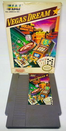 VEGAS DREAM EN BOITE NINTENDO NES - jeux video game-x