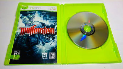 WOLFENSTEIN XBOX 360 X360 - jeux video game-x