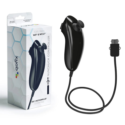 Controleur Nintendo Wii Nunchuk Shift Noir