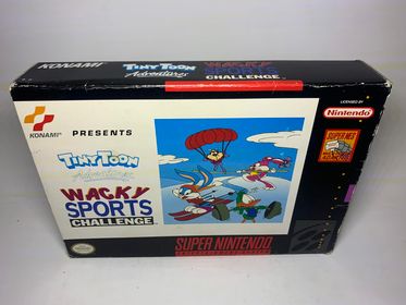 TINY TOON ADVENTURES WACKY SPORTS CHALLENGE en boite SUPER NINTENDO SNES - jeux video game-x