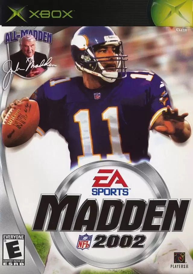 MADDEN NFL 2002 (Xbox) - jeux video game-x