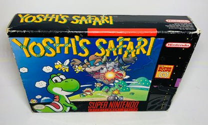 YOSHI'S SAFARI en boite SUPER NINTENDO SNES - jeux video game-x