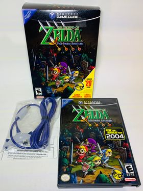 THE LEGEND OF ZELDA FOUR SWORDS ADVENTURES BIG BOX NINTENDO GAMECUBE NGC - jeux video game-x