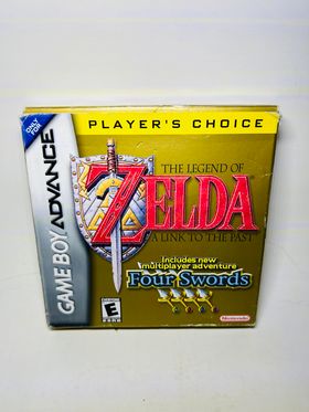 THE LEGEND OF ZELDA A LINK TO THE PAST PLAYER'S CHOICE EN BOITE GAME BOY ADVANCE GBA - jeux video game-x