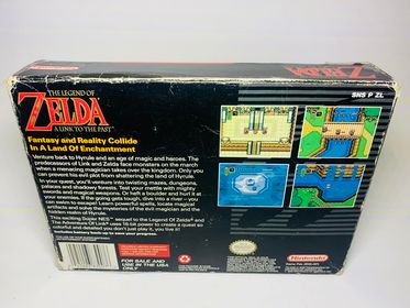 THE LEGEND OF ZELDA A LINK TO THE PAST EN BOITE SUPER NINTENDO SNES - jeux video game-x