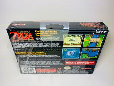 THE LEGEND OF ZELDA A LINK TO THE PAST VERSION CANADIAN FRANÇAIS en boite SUPER NINTENDO SNES - jeux video game-x