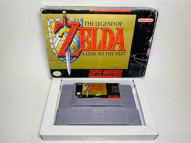 THE LEGEND OF ZELDA A LINK TO THE PAST EN BOITE SUPER NINTENDO SNES - jeux video game-x