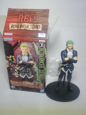 One Piece Red DXF The Grandline Men Vol.3 Roronoa Zoro by Banpresto - jeux video game-x