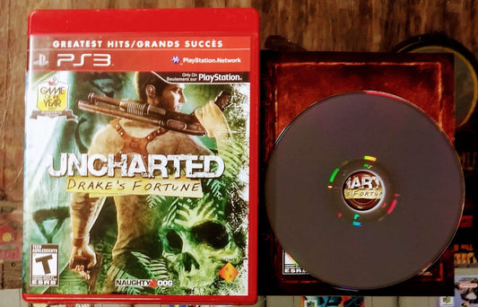 UNCHARTED DRAKE'S FORTUNE GREATEST HITS PLAYSTATION 3 PS3 - jeux video game-x